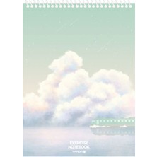 Morning Glory 3000 Cloud Bloknot Defteri 25,4X18,4 cm Tren 14001-87213