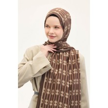 Silk Home Urban Hours Lumera Acı Kahve Mayda Şal 190X70