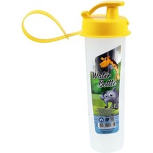 Ark Sevimli Hayvan Figürlü Çocuk Matarası Karışık Renk 400 ml 2 Adet