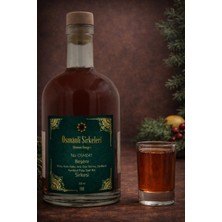 Osmanlı Sirkeleri Osm 041  Beşere  (Elma, Kara Halile, Ardıç Tohumu, Zerdeçal, Karaçalı Pulu, Siyah Bal)  Sirkesi
