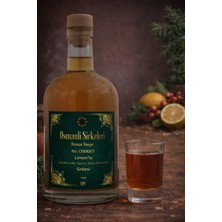Osmanlı Sirkeleri Osm 007  Limon’lu (Limon, Zenceﬁl, Ardıç Tohumu, Elma, Orman Balı) Sirkesi