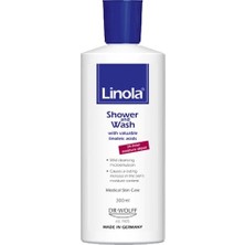 Linola Shower And Wash Duş Jeli 300 ml Cilde Bakım Yapan 24 Saat Nemlendirici