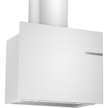 Bosch DWF65AJ20T Beyaz Duvar Tipi Davlumbaz 60 cm Cam Malzeme ile Şık Tasarım ve Yüksek Emiş Gücü