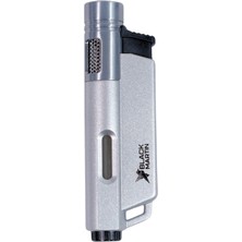 Black Martin Tek Torch Pürmüz Gümüş Puro Çakmağı - TR9301