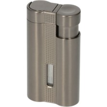 Parmida 3 Torch Pürmüz Gunmetal Metal Puro Çakmağı - TR9213