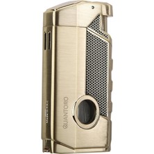 Quantoro 3 Torch Pürmüz Gold Metal Puro Çakmağı - TRZ1045