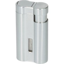Parmida 3 Torch Pürmüz Gümüş Metal Puro Çakmağı - TR9200