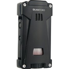 Quantoro 3 Torch Pürmüz Siyah Metal Puro Çakmağı - TRZ1048