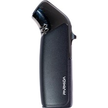 Parmida 3 Torch Pürmüz Siyah Metal Puro Çakmağı - TR9202