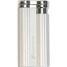 Black Martin Tek Torch Pürmüz Delicili Beyaz Metal Puro Çakmağı - TR9540