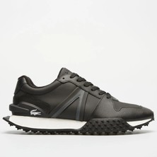 Lacoste L-Spin Deluxe Leather Mens Sneaker Hakiki Deri Erkek Günlük Spor Ayakkabı Siyah
