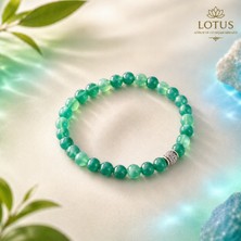 💎 Doğal Akik Taşı Bileklik – Mavi & Yeşil Akik Premium Unisex Tasarım | Lotus Atölye ve İyi Yaşam Merkezi