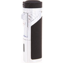 Parmida 4 Torch Pürmüz Siyah Puro Çakmağı - TR3521