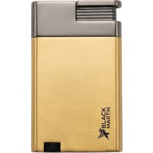 Black Martin Tek Torch Pürmüz Gold Gunmetal Metal Puro Çakmağı - TR9568