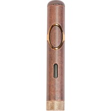 Parmida Tek Torch Pürmüz Delicili Bronz Metal Puro Çakmağı - TR9518