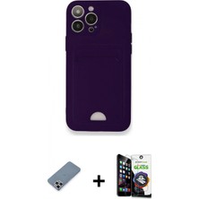Pileli Store Pilelistore™ iPhone 12 Pro Max Kılıf Vadi Çizgi Prime - Şeffaf Temperli Cam Ekran Koruyucu + Metal Kamera Lens Koruma Cam - Gs