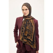 Silk Home Urban Hours Antik Koyu Siyah Mayda Şal 190X70