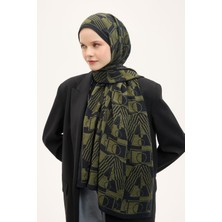 Silk Home Urban Hours Elvora Koyu Siyah Mayda Şal 190X70