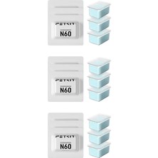 Petkit N60 Koku Giderici – Purobot / Max Pro / Ultra Uyumlu 3'lü Paket