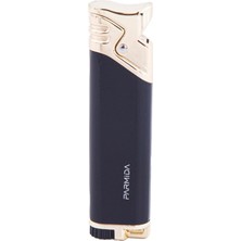 Parmida Tek Torch Pürmüz Siyah-Gold Puro Çakmağı - TR6002