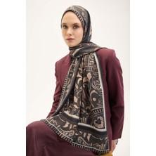 Silk Home Urban Hours Antik Acı Kahve Mayda Şal 190X70