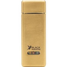 Black Martin Tek Torch Pürmüz Gold Metal Puro Çakmağı - TR9559