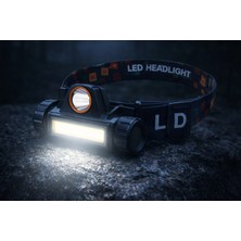 Cata CT-9120 Mira LED Kafa Feneri | USB Şarjlı, 6400K Güçlü Işık, Eller Serbest Aydınlatma