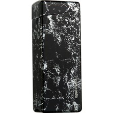Quantoro Tek Torch Pürmüz Siyah Desenli Metal Puro Çakmağı - TRZ1061