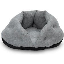 Pet Comfort Paris Gri Kedi ve Köpek Yatağı 60CM