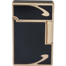 Vindiesel Soft Flame Siyah-Gold Desenli Çakmak