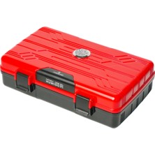 Firebird Seyahat Tipi 10 Kırmızı Humidor Puro Kutusu - TRM5016