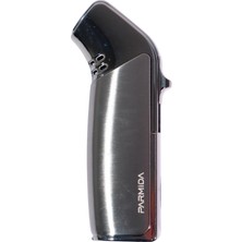 Parmida 3 Torch Pürmüz Gunmetal Metal Puro Çakmağı - TR9214