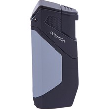 Parmida 2 Torch Pürmüz Siyah-Gri Puro Çakmağı - TR5978