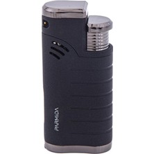 Parmida 3 Torch Pürmüz Siyah Puro Çakmağı - TR5951