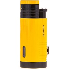 Parmida 3 Torch Pürmüz Sarı Puro Çakmağı - TR3508