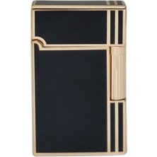 Vindiesel Soft Flame Siyah-Gold Desenli Çakmak - TR7692
