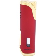 Parmida Tek Torch Pürmüz Kırmızı Puro Çakmağı - TR5879