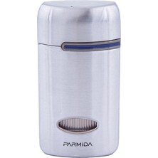 Parmida 3 Torch Pürmüz Gümüş Puro Çakmağı - TR5862