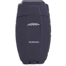 Parmida Çift Torch Pürmüz Siyah Metal Puro Çakmağı - TR7274