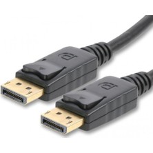 Alfais 4316 Displayport To Displayport 1.8 Metre Görüntü Monitör Bağlantı Kablosu