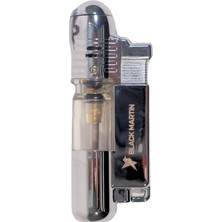 Black Martin Tek Torch Pürmüz Gümüş Puro Çakmağı - TR9286