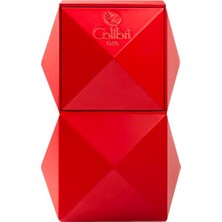 Colibri Quasar 3 Torch Pürmüz Kırmızı Masa Tipi Puro Çakmağı