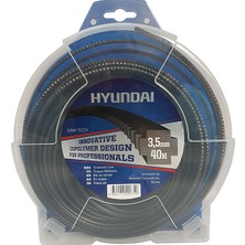 Hyundai Hyundaı Misina 3.50MM 40MT  Dişli-Tırtıklı Siyah