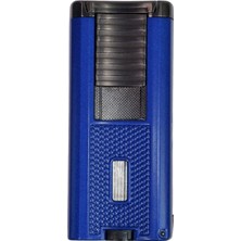 Parmida 3 Torch Pürmüz Mavi Puro Çakmağı - TR9037