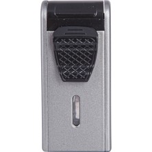 Parmida Çift Torch Pürmüz Gunmetal Metal Puro Çakmağı - TR7925