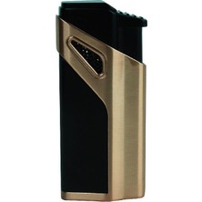 Parmida 3 Torch Pürmüz Siyah-Bronz Puro Çakmağı - TR1969