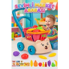 Oyuncak Sevimli Market Arabası (Kutulu) Alışveriş Arabası BY-648