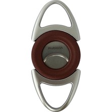 Parmida Gümüş-Bordo Metal Puro Makası Kesici - TR8324