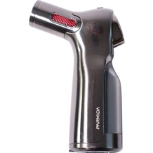 Parmida 4 Torch Pürmüz Gunmetal Masa Tipi Puro Çakmağı - TR8944