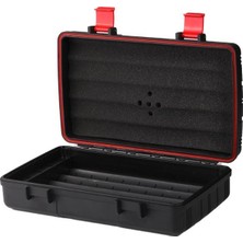 Parmida Seyahat Tipi Mat Siyah Humidor Puro Kutusu - TR5541